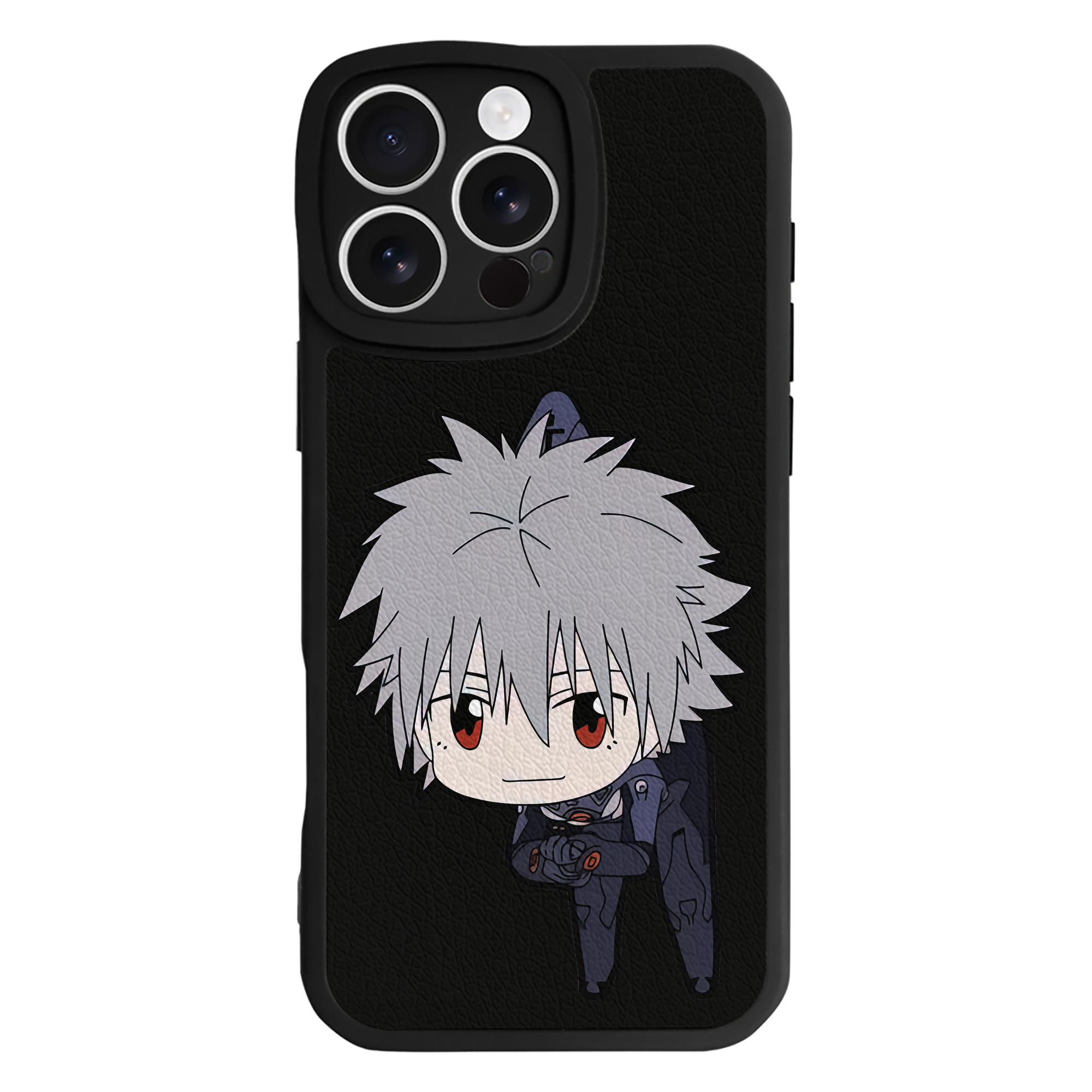 （画像用） EVA 新世紀エヴァンゲリオン 【iPhone 16シリーズ対応】シリコンスマホケース（レザー調） 材質：シリコン